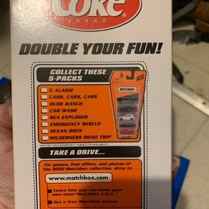 Coca-Cola Matchbox